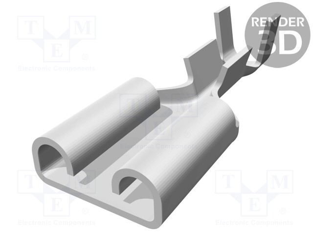 Terminal: flat; 6.3mm; 0.8mm; female; 0.5÷1.5mm2; crimped; tinned