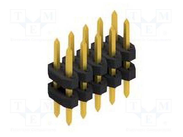 Connector: pin strips; pin header; male; PIN: 10; 2mm; THT; 2x5; 100V