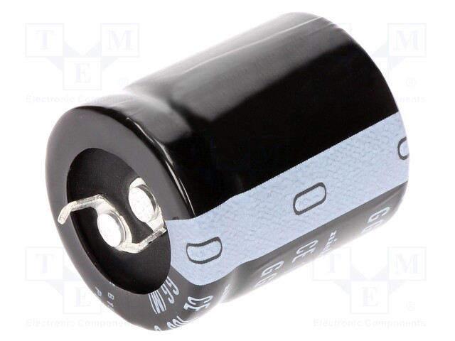 Capacitor: electrolytic; SNAP-IN; 330uF; 400VDC; Ø30x30mm; ±20%