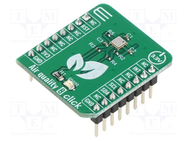 Click board; air quality sensor; I2C; ZMOD4510; 3.3VDC