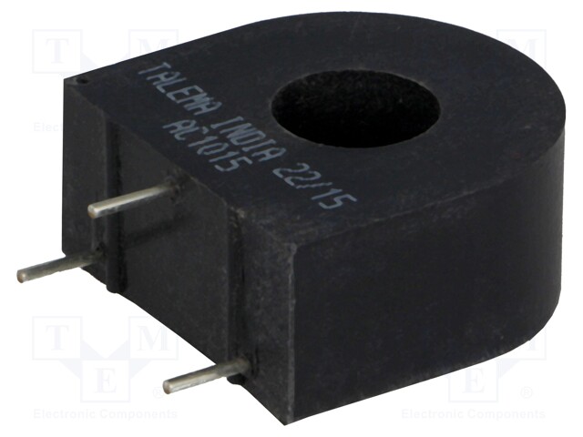 Current transformer; Series: AC; 15A; Trans: 1000: 1; 100Ω; 23mVA
