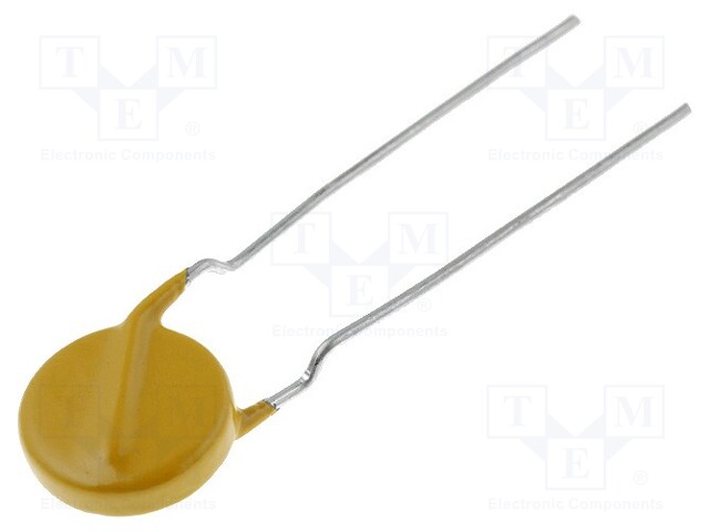 Varistor: metal-oxide; THT; 250VAC; 320VDC; 390V; ±10%; 2.5kA; 60J