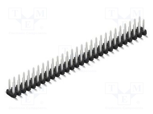 Connector: pin strips; pin header; male; PIN: 56; 2mm; SMT; 2x28
