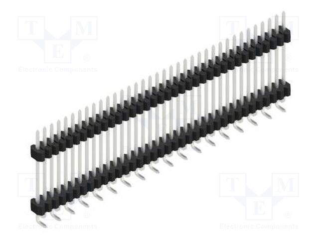 Connector: pin strips; pin header; male; PIN: 36; 1.27mm; SMT; 1x36