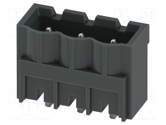 PCB headers, nominal cross section: 2.5 mm?, color: black, n