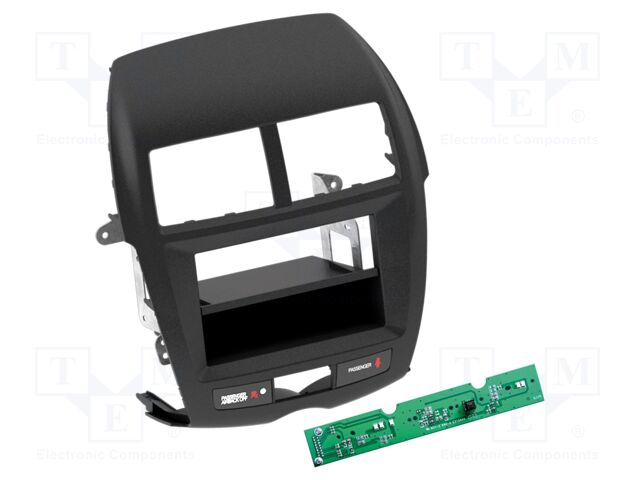 Radio frame; Mitsubishi; Mitsubishi ASX 2010->2014; black