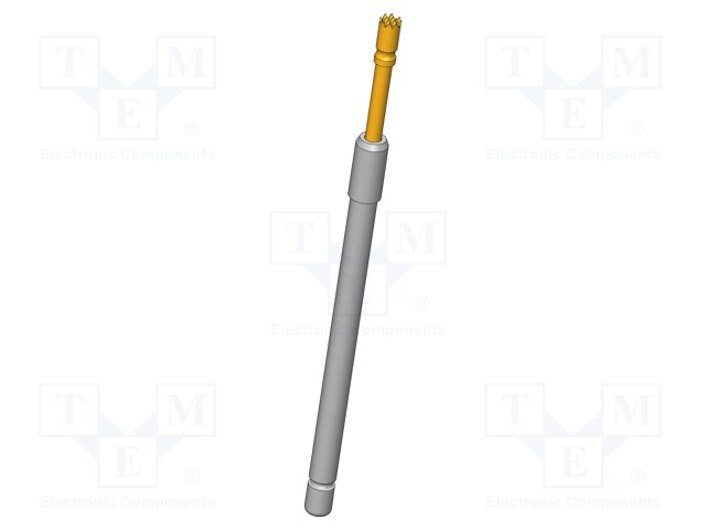 Test needle; Operational spring compression: 4mm; 20A; Ø: 1.3mm