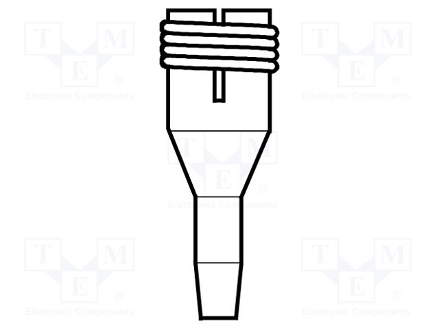 Nozzle: desoldering; 1.2x1.6mm