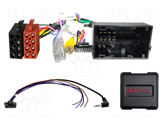 Adapter for control from steering wheel