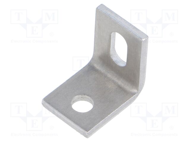 Angle bracket; W: 14.22mm; H: 19.05mm; L: 19.05mm; aluminium