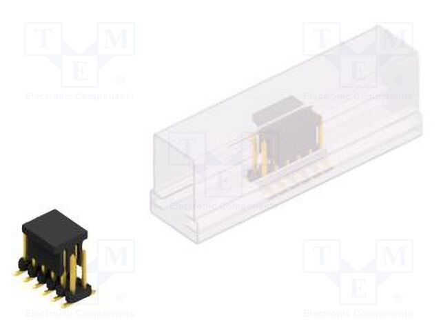 Connector: pin strips; pin header; male; PIN: 12; 2mm; SMT; 2x6; 100V