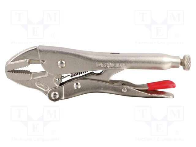 Pliers; Morse's,flat,locking; 180mm