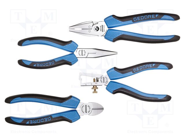 Kit: pliers; 4pcs.