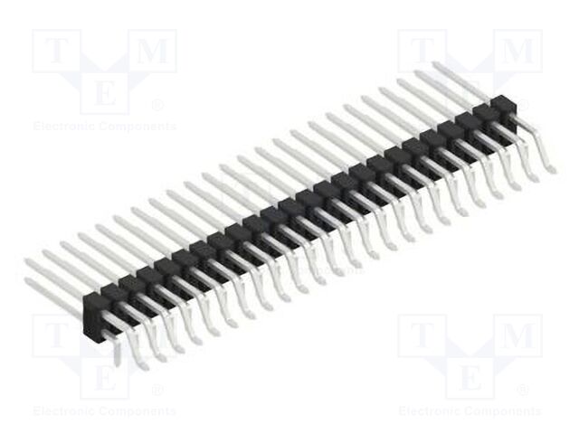 Connector: pin strips; pin header; male; PIN: 48; 2.54mm; SMT,THT
