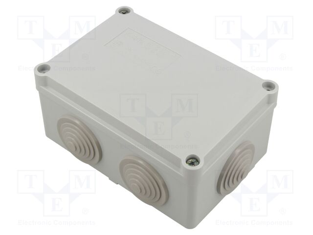 Enclosure: junction box; X: 120mm; Y: 50mm; Z: 80mm; wall mount; ABS