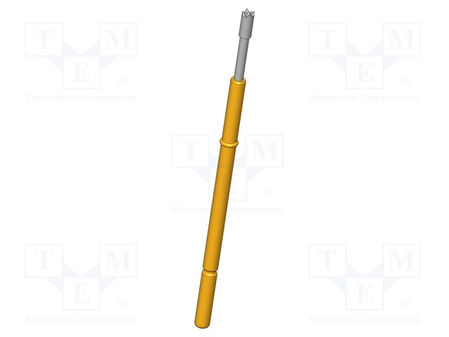 Test needle; Operational spring compression: 4mm; 5A; Ø: 1.3mm
