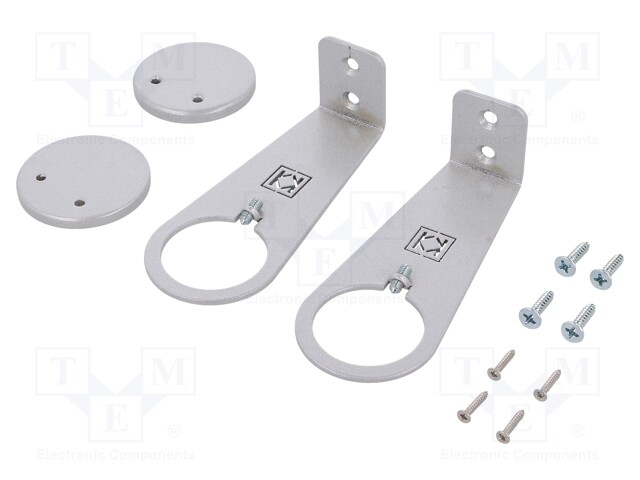 Double extension arm; silver; Application: OVAL20