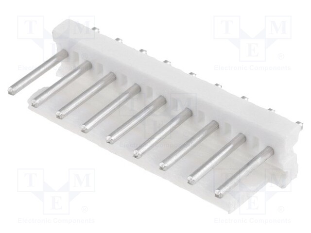 Socket; wire-board; male; MTA-156; 3.96mm; PIN: 9; THT; tinned