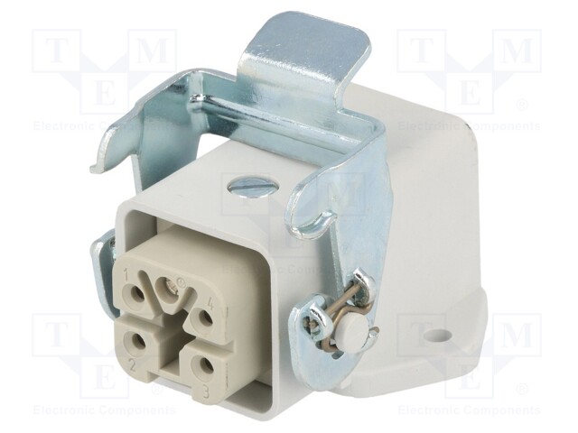 Connector: rectangular; socket; female; EPIC KIT; PIN: 5; 4+PE; 23A