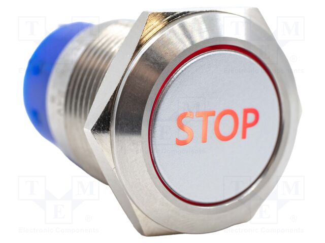 Switch: vandal resistant; Pos: 2; SPDT; 3A/250VAC; IP67; ON-(ON)