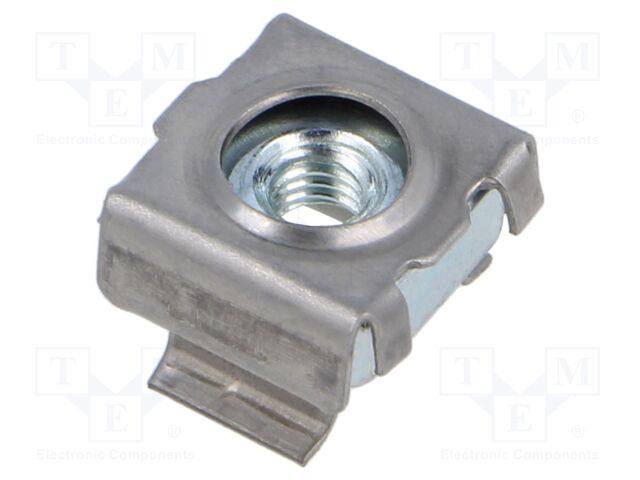 Nut; cage; M4; A2 stainless steel; BN 3307
