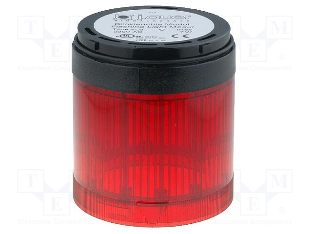 Signaller: lighting; blinking light; Colour: red; Usup: 230VAC