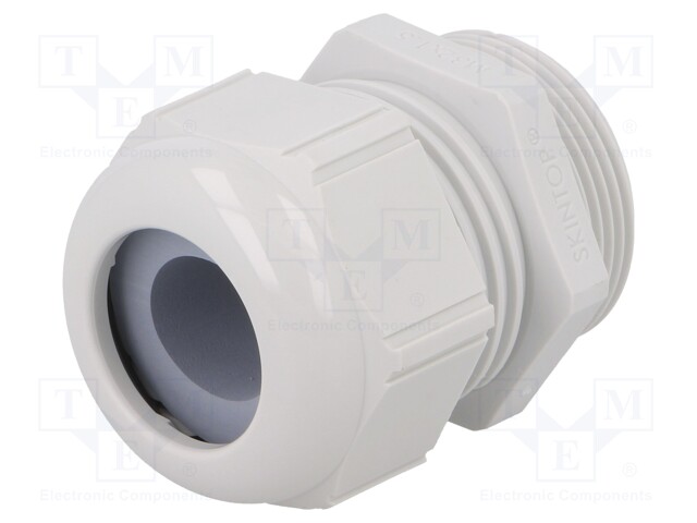 Cable gland; M32; IP68,IP69K; Mat: polyamide; light grey