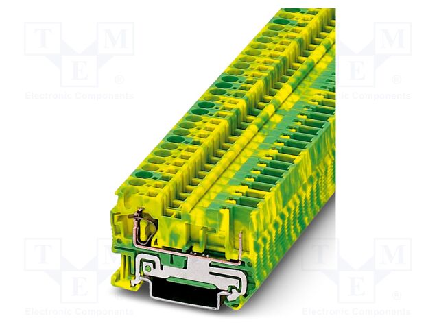 Splice terminal: rail; ST; PA; terminals: 2; W: 6.2mm; H: 55.8mm