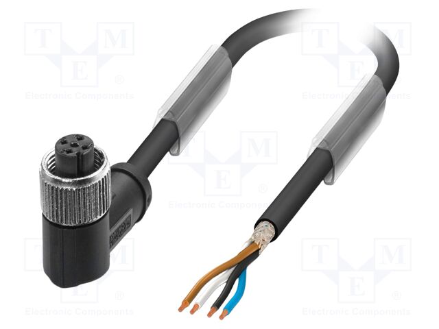 Plug; M12; PIN: 4; female; A code-DeviceNet / CANopen; 10m; 48V; 4A