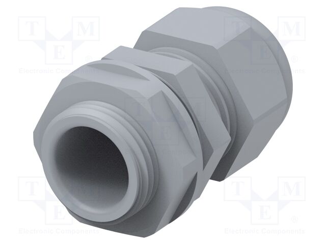 Cable gland; M20; 1.5; IP68; Mat: polyamide; grey; Entrelec