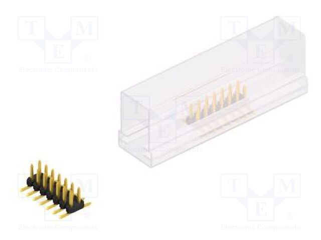 Connector: pin strips; pin header; male; PIN: 14; 2mm; SMT; 2x7; 100V