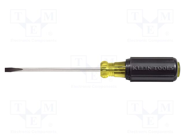 Screwdriver: standard; slot; SL 3/16"; Blade length: 102mm