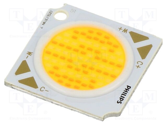 Power LED; white; COB; 12.4W; 2700-5000K; 1278÷1568lm; CRImin: 90