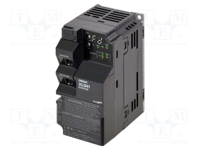 Vector inverter; 200/400W; 3x230VAC; 3x200÷240VAC; 3G3M1