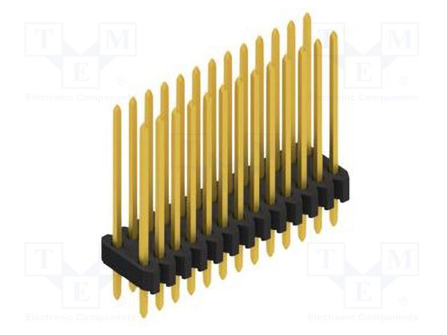 Connector: pin strips; pin header; male; PIN: 26; 1.27mm; THT; 2x13