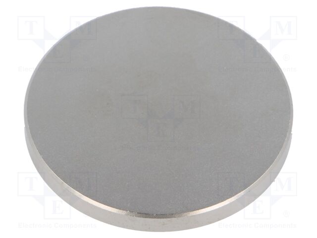 Magnet: permanent; neodymium; 125N; Ø: 48mm; H: 5mm