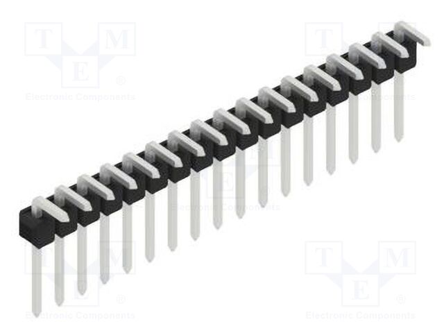 Connector: pin strips; pin header; male; PIN: 17; 2.54mm; THT; 1x17