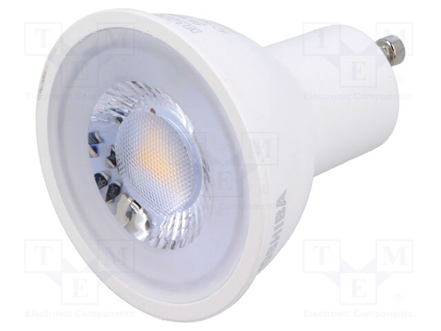 LED lamp; warm white; GU10; 230VAC; 345lm; 5W; 36°; 3000K; CRImin: 80