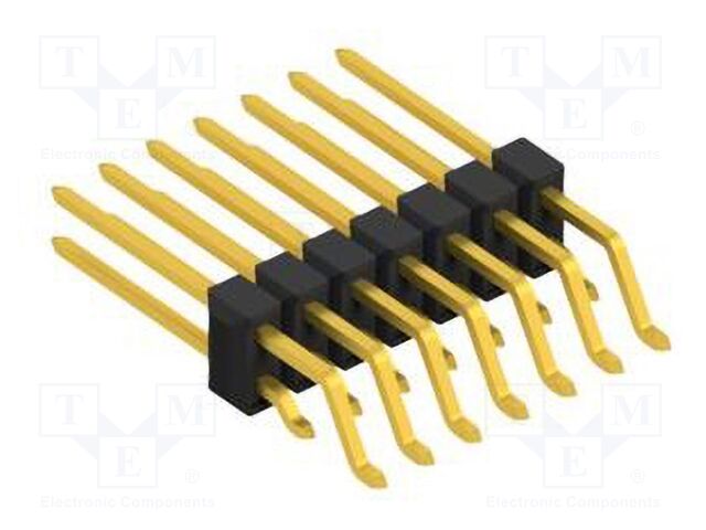 Connector: pin strips; pin header; male; PIN: 14; 2.54mm; SMT; 2x7
