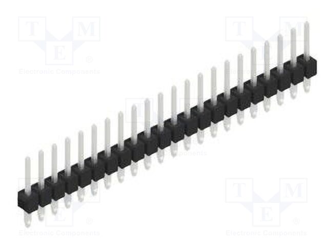 Connector: pin strips; pin header; male; PIN: 22; 2.54mm; THT; 1x22