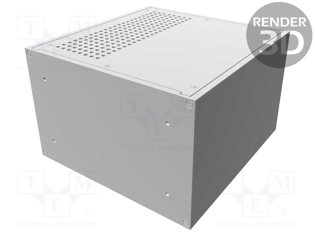 Enclosure: 19" standard; 3U; Enclos.mat: aluminium; Y: 203mm