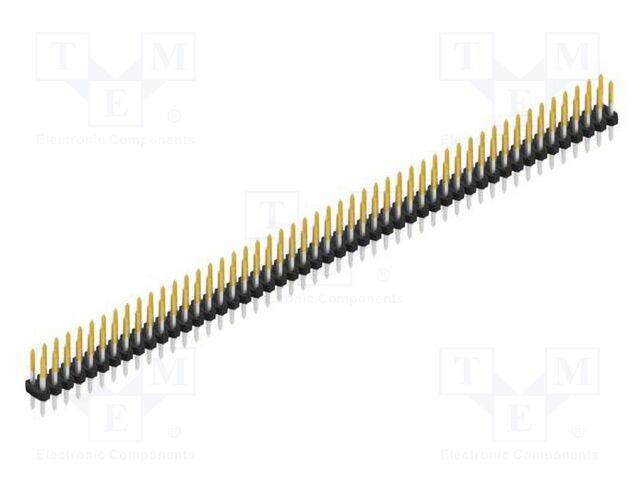 Connector: pin strips; pin header; male; PIN: 98; 2mm; THT; 2x49