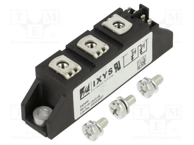 Module: thyristor; double series; 1.4kV; 18A; TO240AA; Ufmax: 2.29V