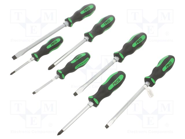 Phillips,slot; Features: two-component handle; 7pcs.
