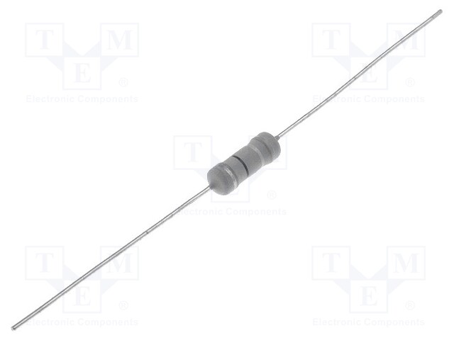 Resistor: metal oxide; THT; 330Ω; 2W; ±5%; Ø4.2x11mm; axial