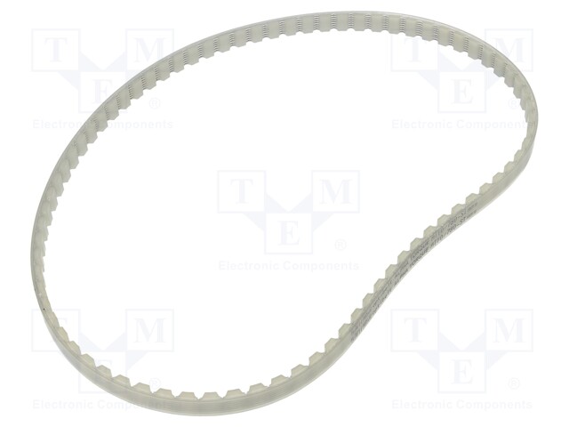 Timing belt; AT10; W: 10mm; H: 5mm; Lw: 780mm; Tooth height: 2.5mm