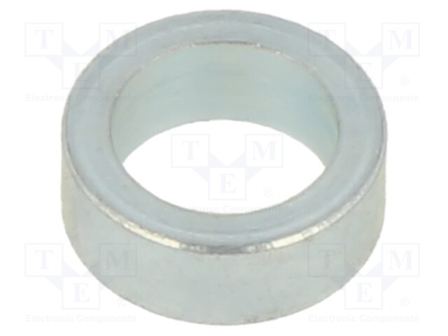 Spacer sleeve; 3mm; cylindrical; brass; nickel; Øint: 5.6mm