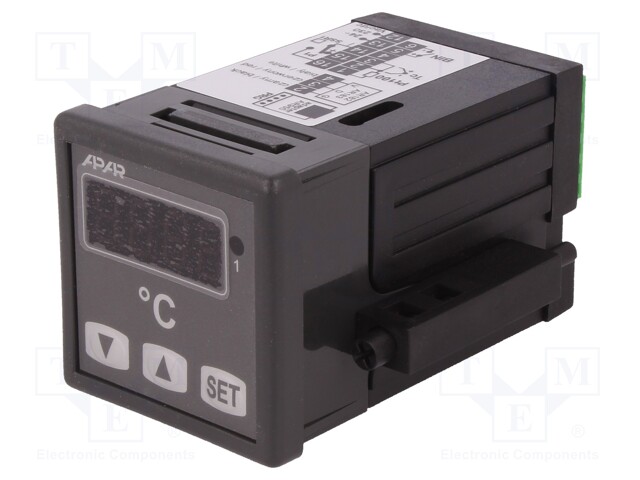 Module: regulator; temperature; SPST-NO; panel; 250VAC/8A; 0÷50°C