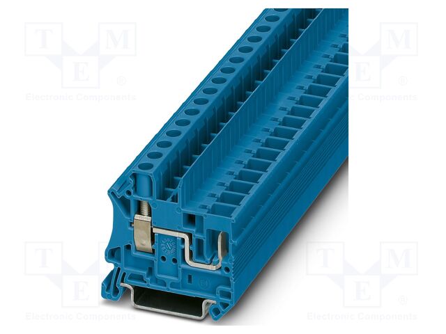 Splice terminal: rail; UT; PA; terminals: 2; W: 8.2mm; H: 49.1mm
