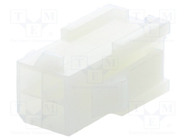 Plug; wire-wire; male; N42G; 4.2mm; PIN: 4; 600V; Locking: latch